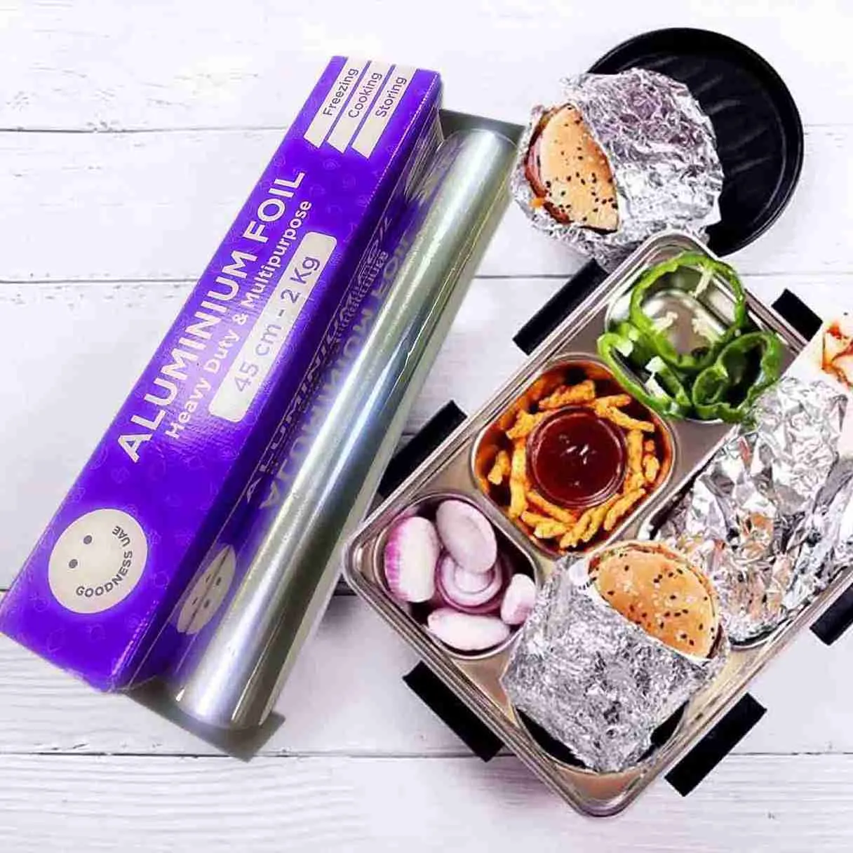 Goodness Aluminium Foil 45 cm 2 x 2 Kg