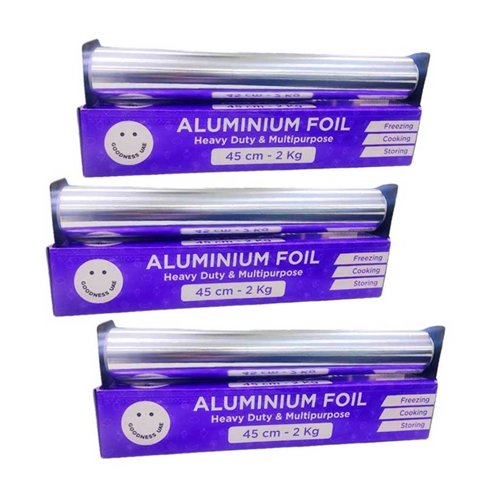 ALUMINIUM FOIL 45 CM GOODNESS ( 3 X 2 KG )