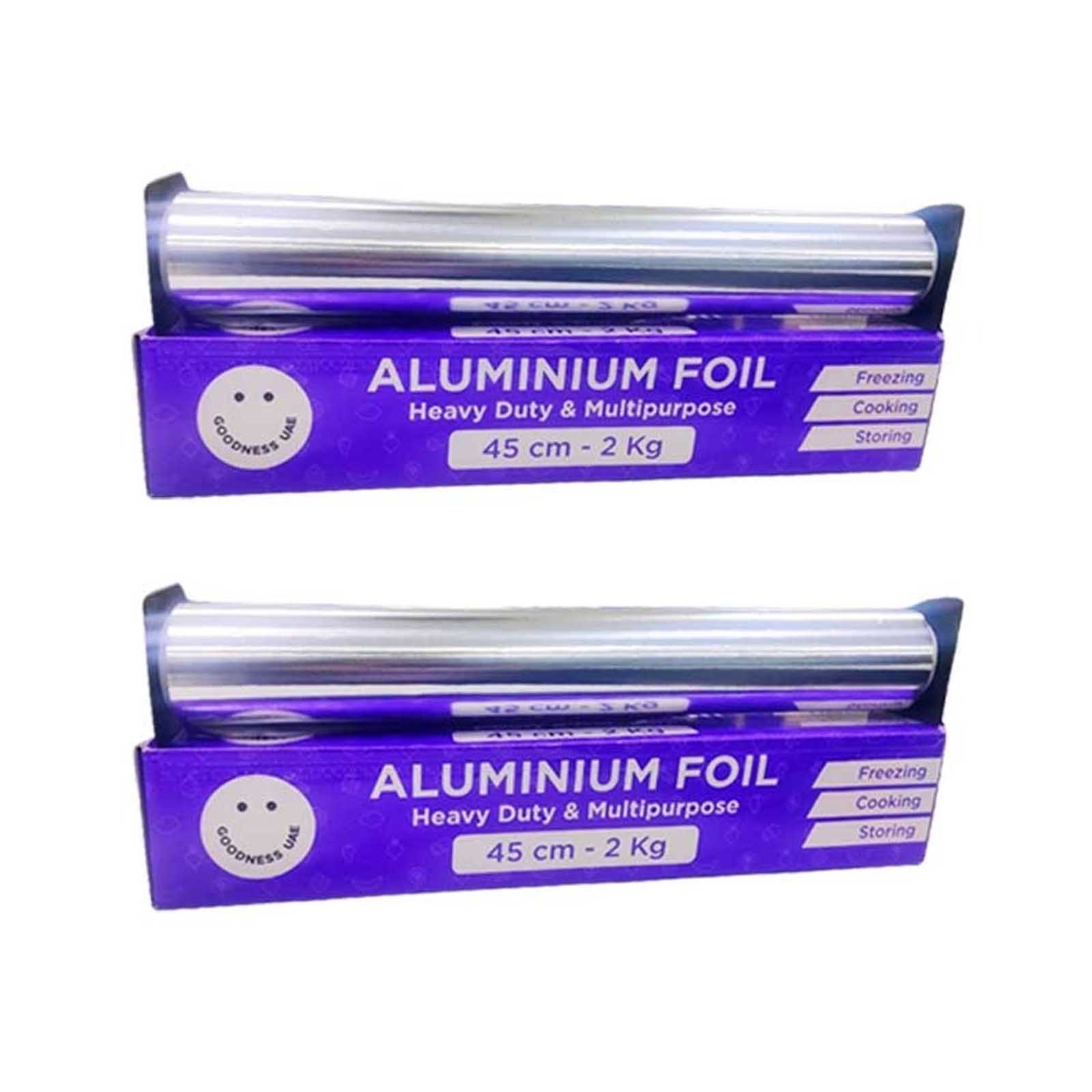 ALUMINIUM FOIL 45 CM GOODNESS ( 2 X 2 KG )