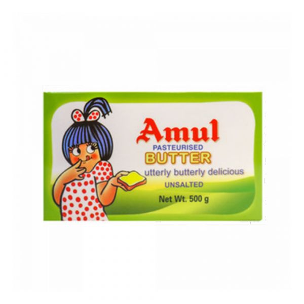 BUTTER UNSALTED AMUL ( 500 GM )
