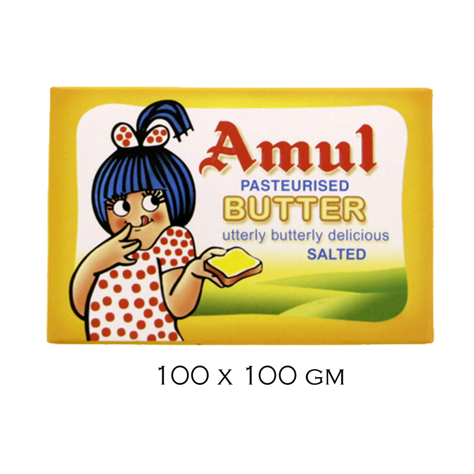 BUTTER SALTED AMUL ( 100 X 100 GM)