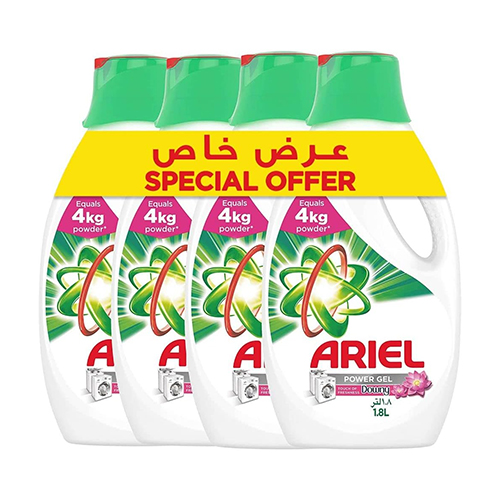 POWER GEL WITH TOUCH OF DOWNY ARIEL (2 X 2 X 1.8 LTR)