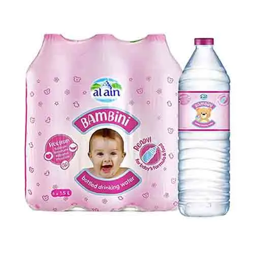 WATER BAMBINI AL AIN ( 6 X 1.5 LTR )