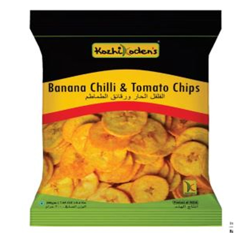 BANANA CHILLI & TOMATO CHIPS ( 200 GM )