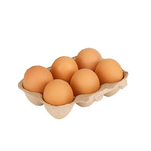  Egg Brown 6 Pcs - UAE