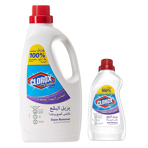 CLOROX CLOTHES STAIN REMOVER (1.8 LTR + 500 ML)