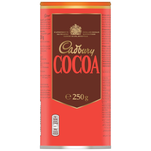 COCOA POWDER CADBURY (12 X 250 GM)