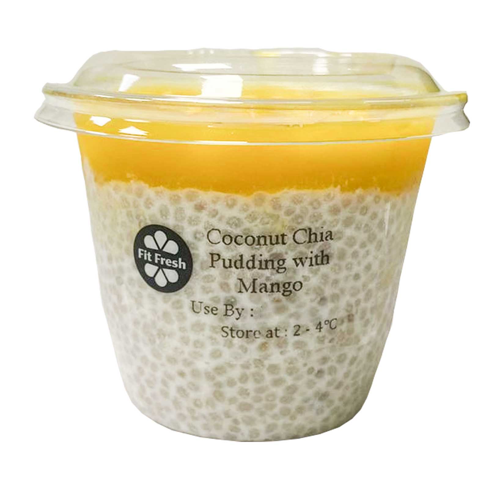 COCONUT CHIA PUDDING WITH MANGO ( 150 gm )