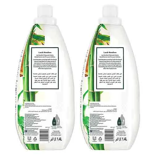Comfort Natural Lush Bamboo Fabric Softener 2 x 1.4 L