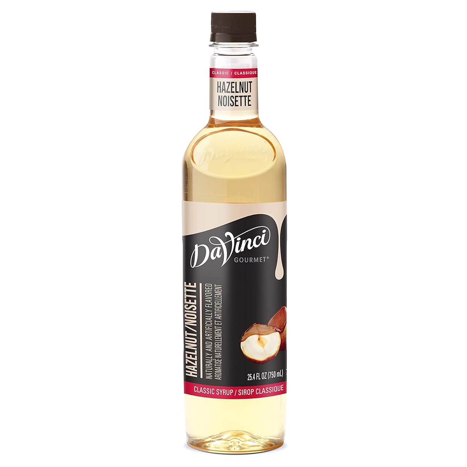 SYRUP CLASSIC HAZELNUT DAVINCI GOURMET ( 750 ML )