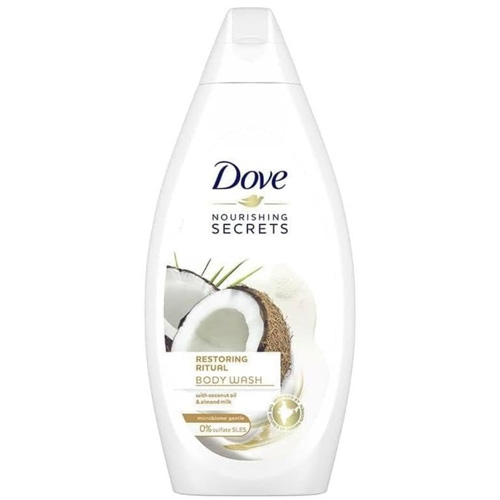  Dove Restoring Ritual Body Wash - Coconut Oil and Almond Milk 12 X 500 ml