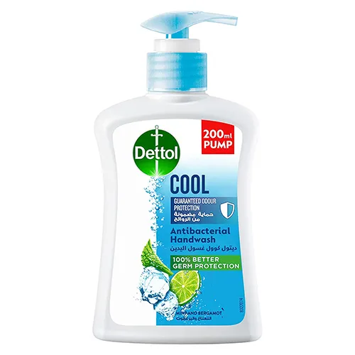 HAND WASH LIQUID MINT & BERGAMOT COOL DETTOL ( 200 ml )