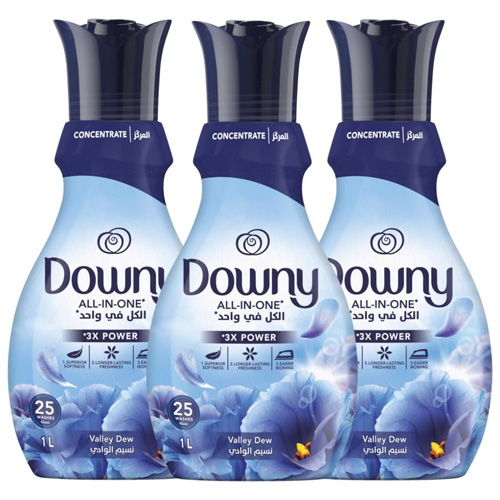  Downy Fabric Softener Concentrate Valley Dew 1L x 3