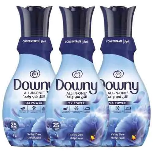  Downy Fabric Softener Concentrate Valley Dew 1L x 3