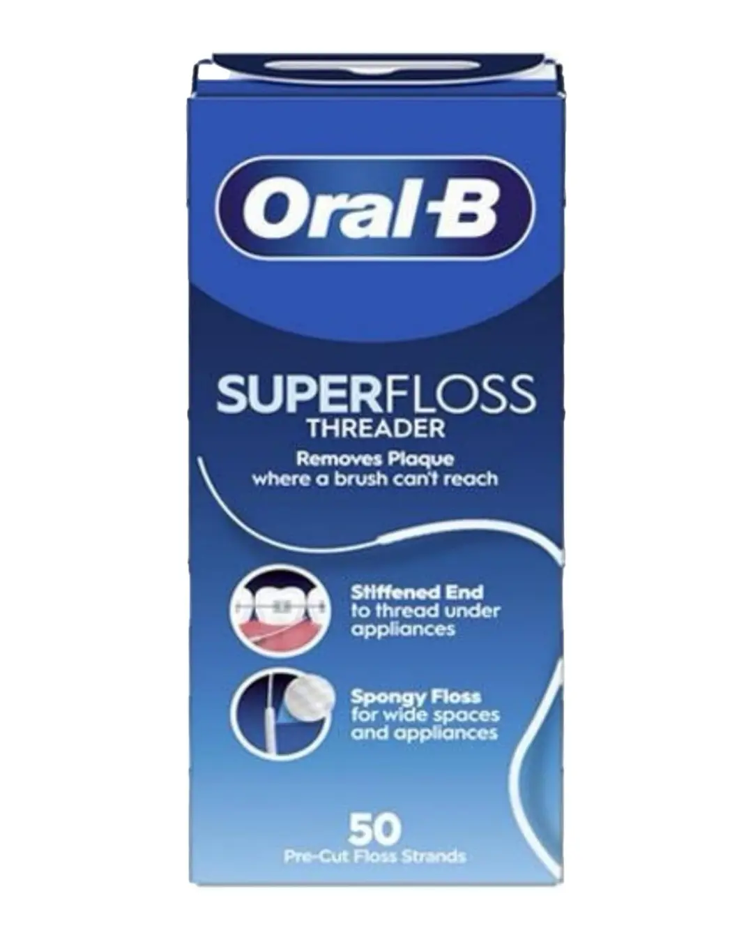 THREADER SUPER FLOSS ORAL-B ( 50 PC )