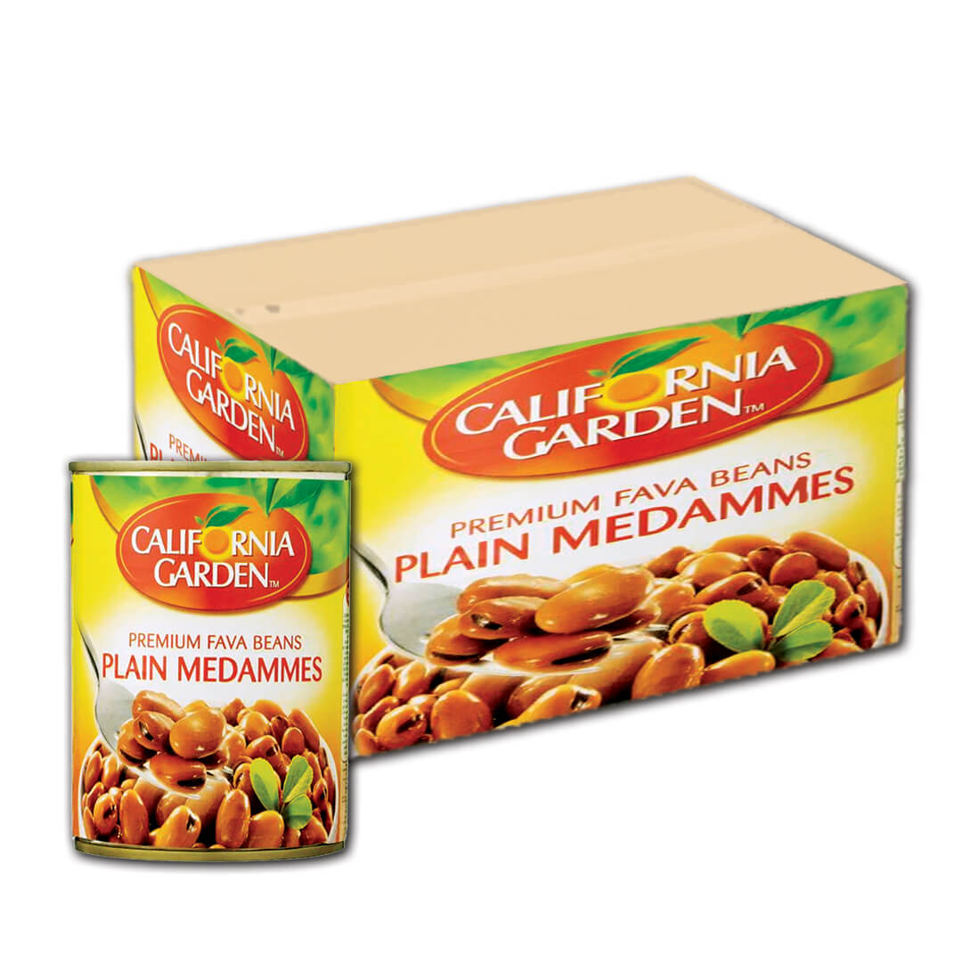  California Garden Premium Plain Medammes 24 X  450g