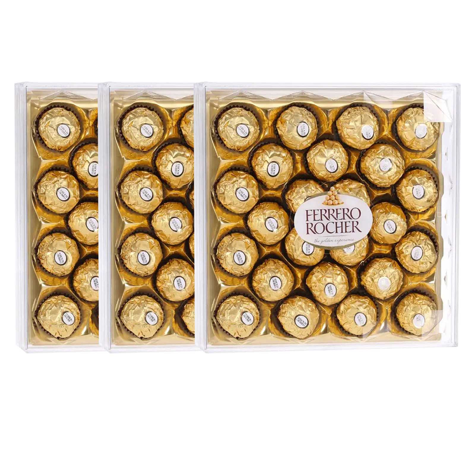 CHOCOLATE  ROCHER T-24 FERRERO ( 4 X 300 GM )