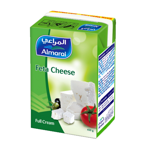 CHEESE FETA FULL FAT ALMARAI ( 400 GM )