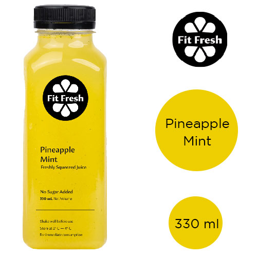 PINEAPPLE AND MINT JUICE FF ( 330 ml )