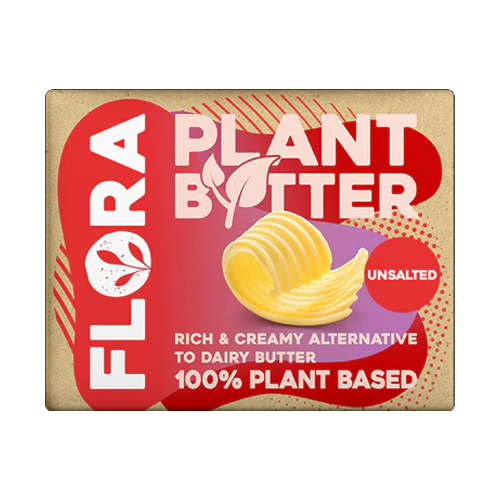 BUTTER UNSALTED VEGEN FLORA ( 250 GM )