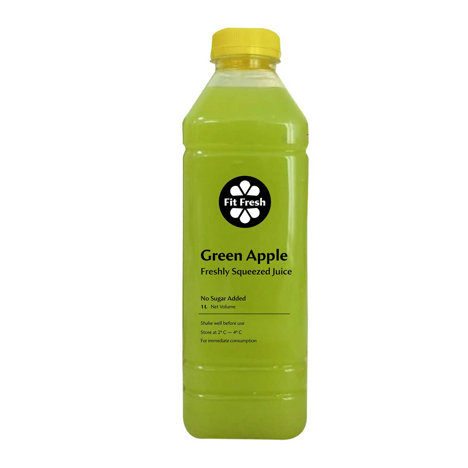 GREEN APPLE JUICE FF ( 1 LTR ) - HPP