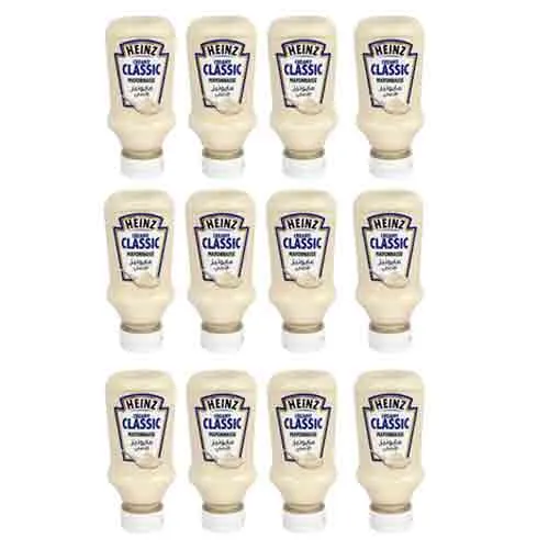 Heinz Mayonnaise Top Down Squeezy Bottle 12 X 600 ml