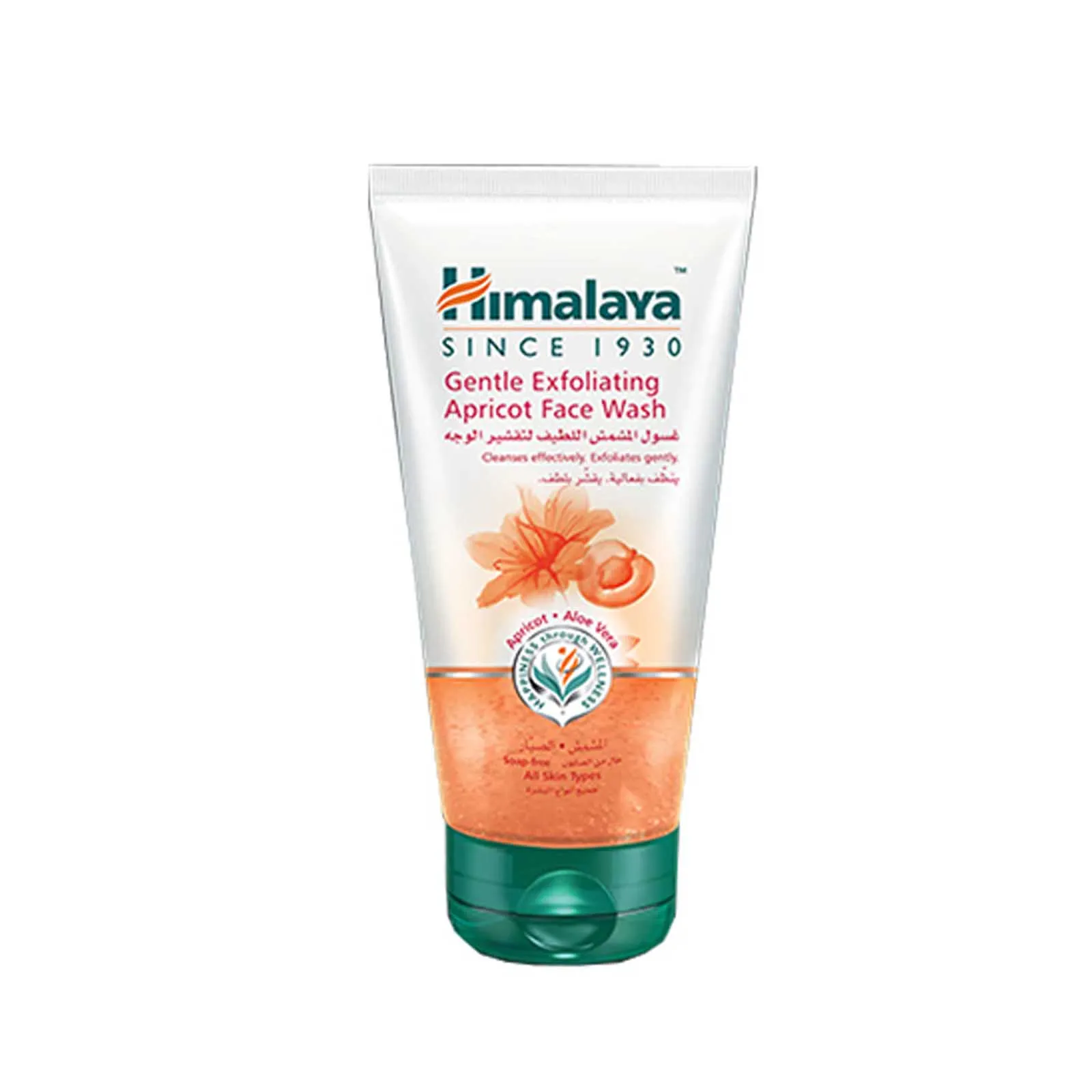 FACE WASH APRICOT GENTLE EXFOLIATING HIMALAYA (150 ml)