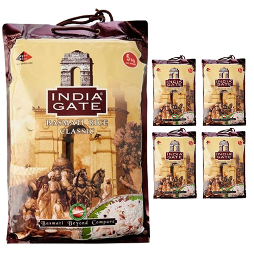 RICE BASMATI INDIA GATE ( 4 X 5 KG)