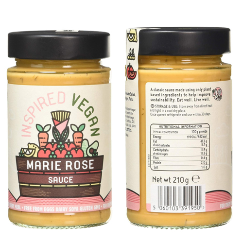  Inspired Vegan Marie Rose sauce 210g