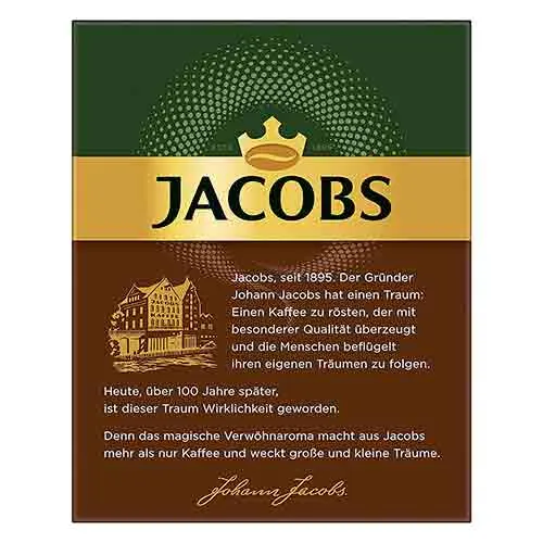  Jacobs Espresso Ground Coffee Sticks 25 Pcs