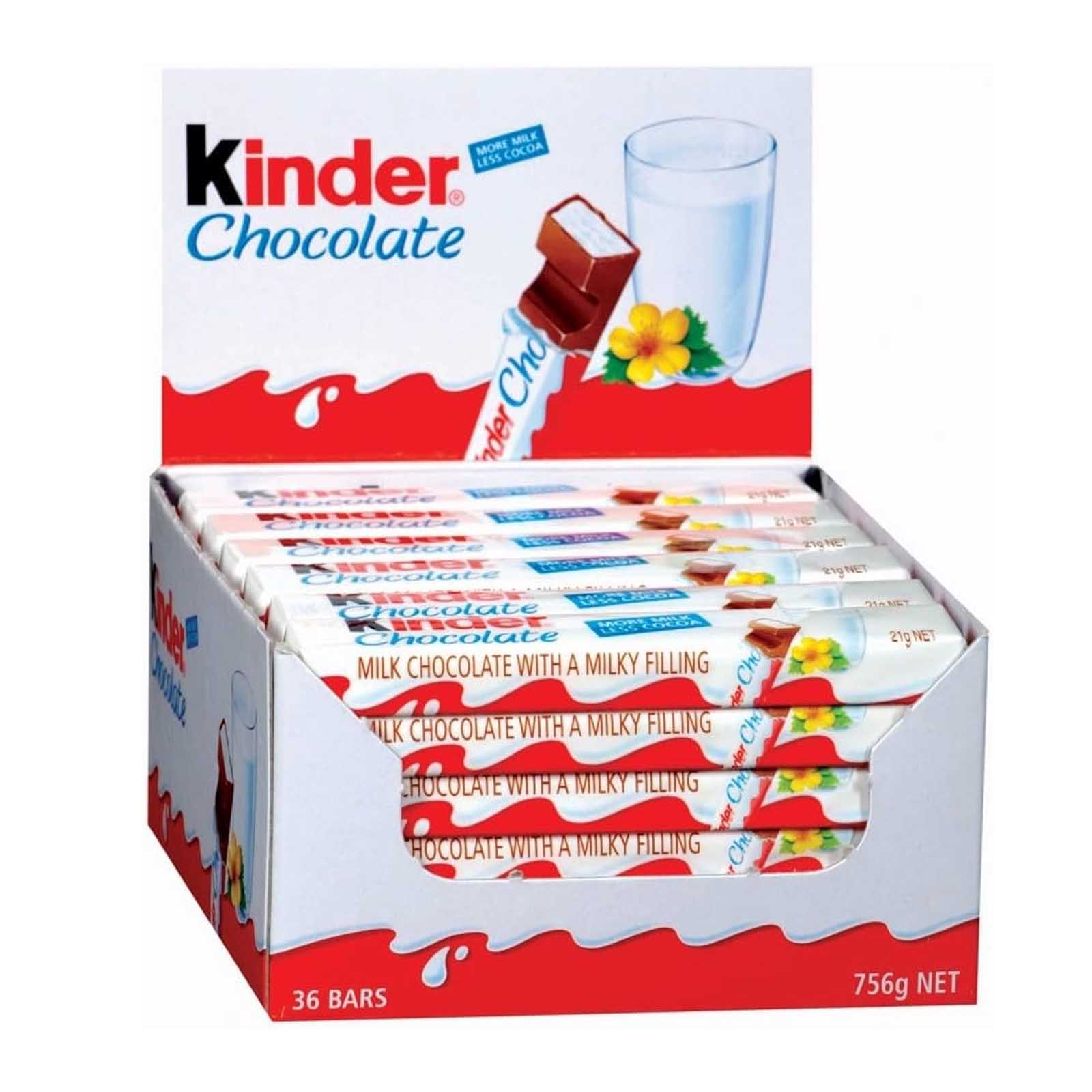 CHOCOLATE MAXI KINDER( 36 X 21 GM )