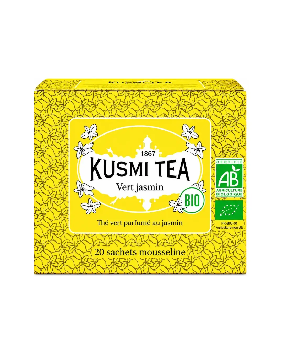 TEA BAG GREEN JASMINE KUSMI ( 20 BAGS )