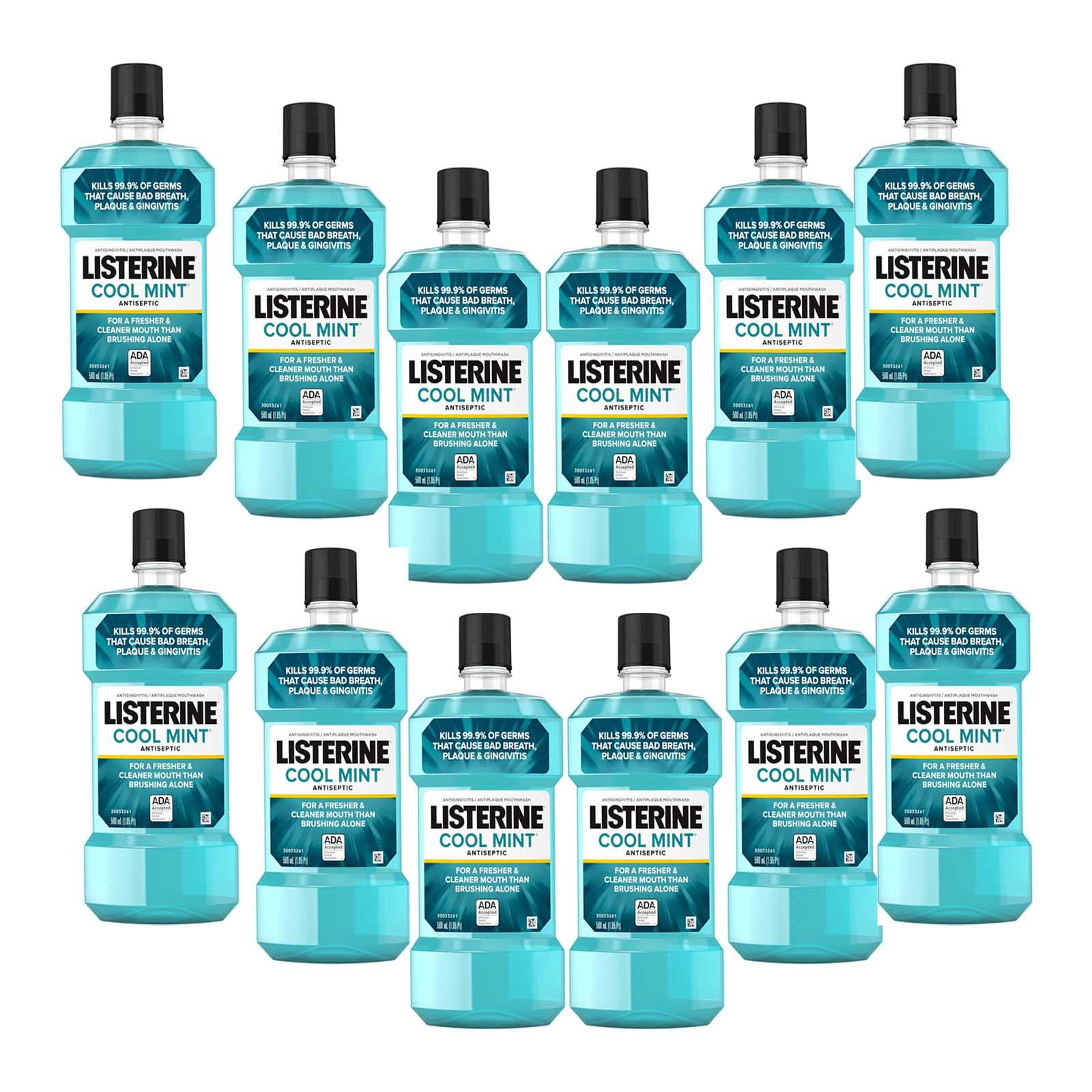 MOUTH WASH COOL MINT LISTERINE ( 12 X 500 ML )