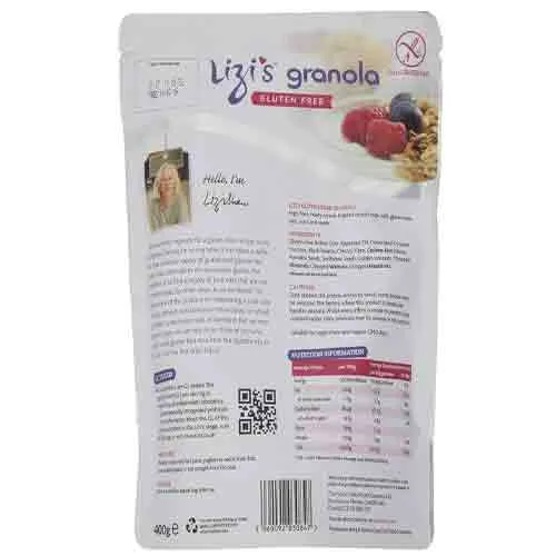 Lizis Gluten Free Nut And SeedsGranola 400 g
