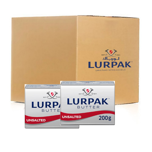 BUTTER UNSALTED LURPAK ( 80 X 200 GM )