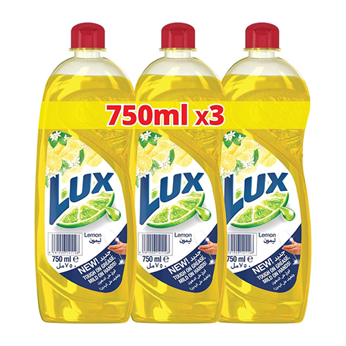  Lux  Dish wash Liquid Lemon 3 x 750 ml