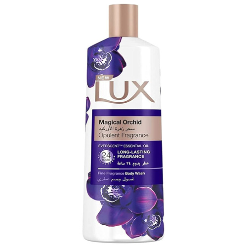  Lux Perfumed Body Wash Magical Orchid for 24 Hours Long Lasting Fragrance 6 X 2 X 500 ml