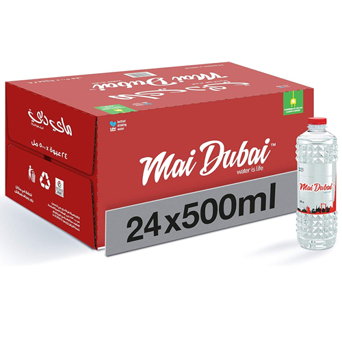  Mai Dubai Bottled Water Box, 24 x 500 mL