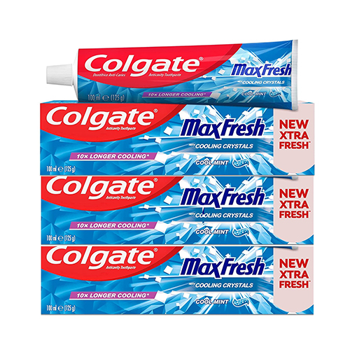 TOOTHPASTE MAX FRESH COOL MINT COLGATE (3 X 100 ML)