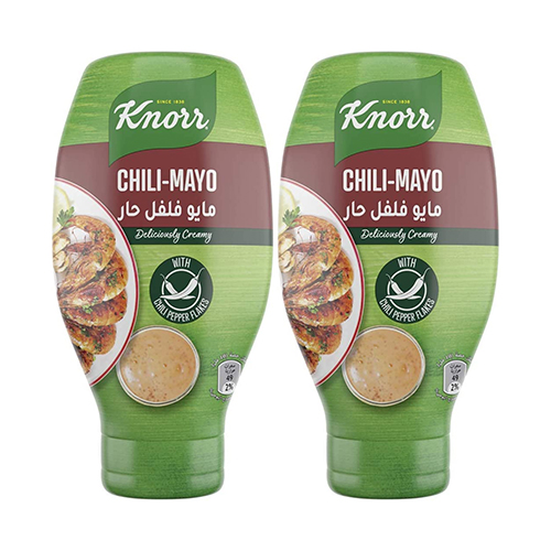 MAYONNAISE CHILLI KNORR ( 2 X 532 ML )