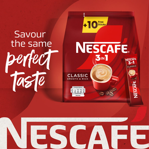  Nescafe Classic 3In1 Instant Coffee 20g Pack of 10 X 30