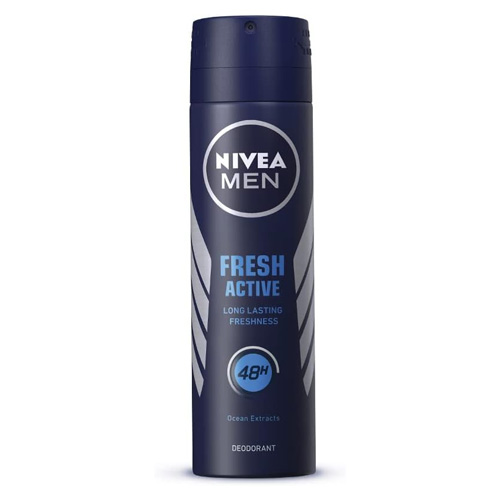  Nivea Deodorant Spray Fresh Active Long Lasting Freshness 150 Ml