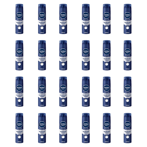 SHAVING FOAM PROTECT & CARE NIVEA ( 24 X 200 ml ) 