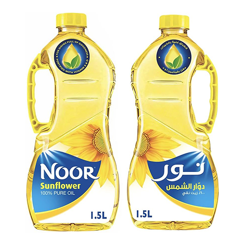  Noor Sunflower Oil 2 x 1.5 L