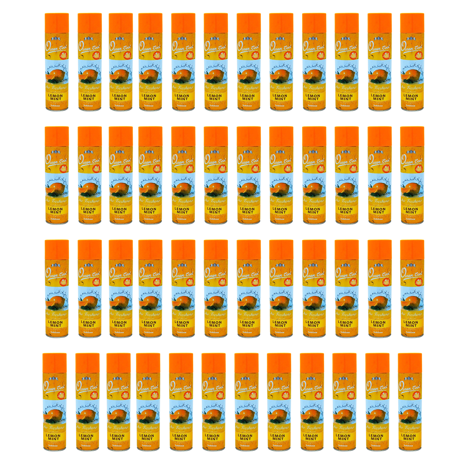  Ocean Cool Air Freshner Lemon Mint 300 ml x 48