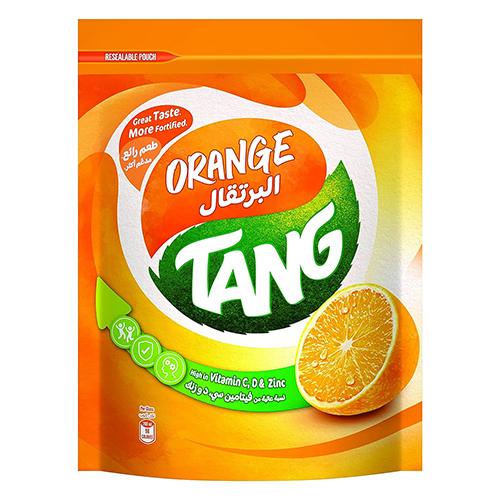 FLAVOURED JUICE POUCH ORANGE TANG ( 1 KG )