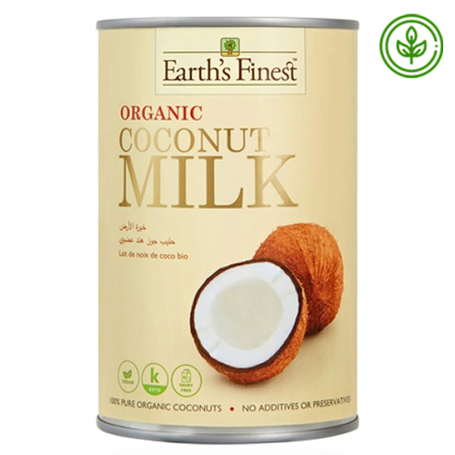  Earths Finest Organic Coconut Milk 400 ml