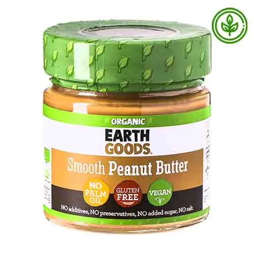 Earth Goods Smooth Peanut Butter 220 g