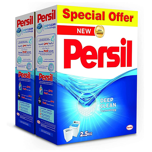  Persil High Foam Detergent Powder 2 x 2.5 kg