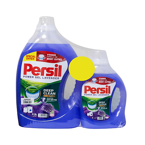  Persil Power Gel Laundry Liquid Lavender 2.9 L + 1L